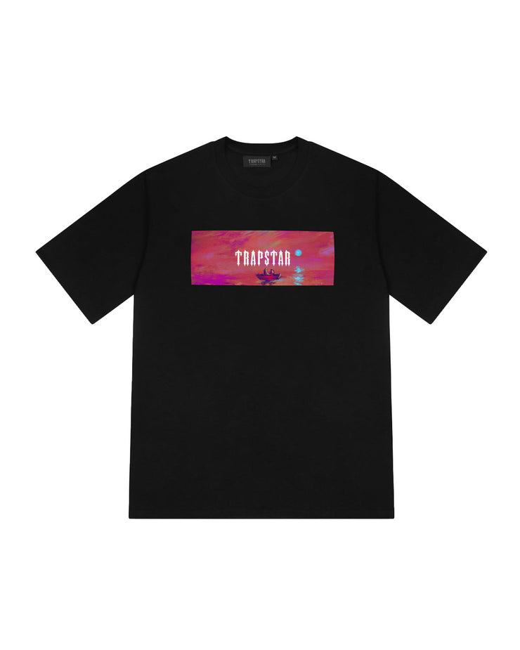 Trapstar x Dave Box Logo Tee - Black