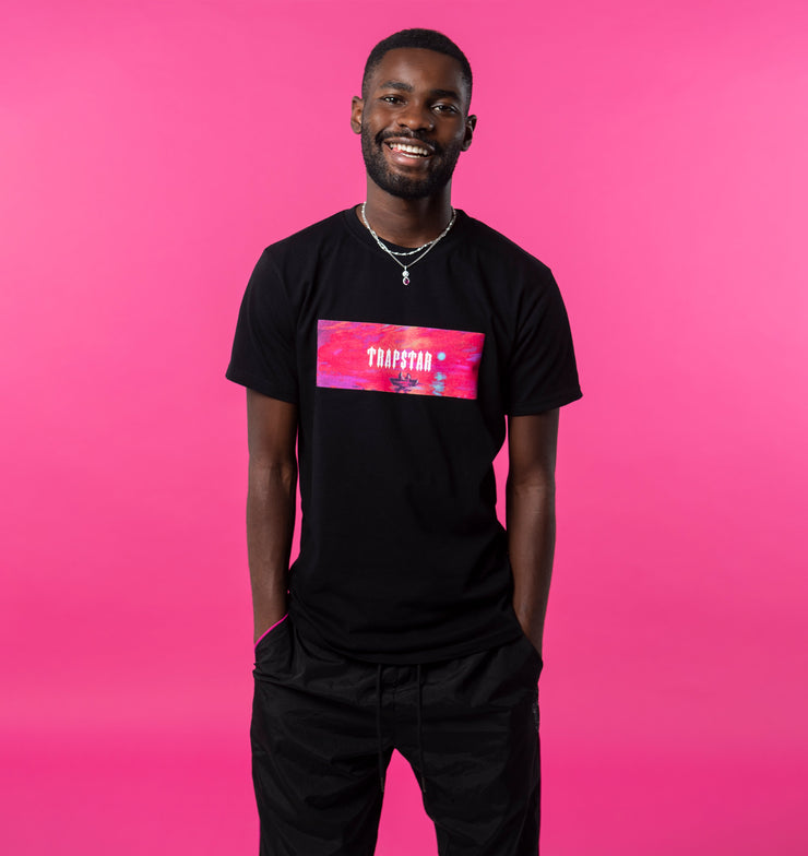 Trapstar x Dave Box Logo Tee - Black