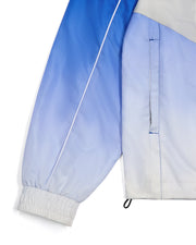 Silicone Badge Windbreaker - Blue Gradient - My Store